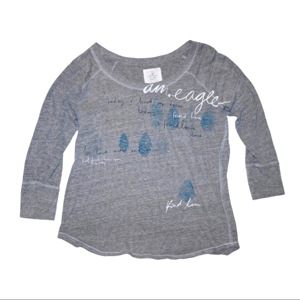 American Eagle Outfitters vintage 3/4 sleeve (Size M)